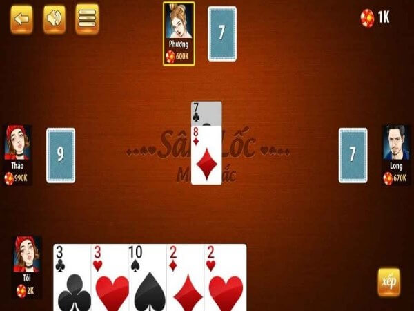 Cách tính điểm bài trong trò chơi Sâm Lốc