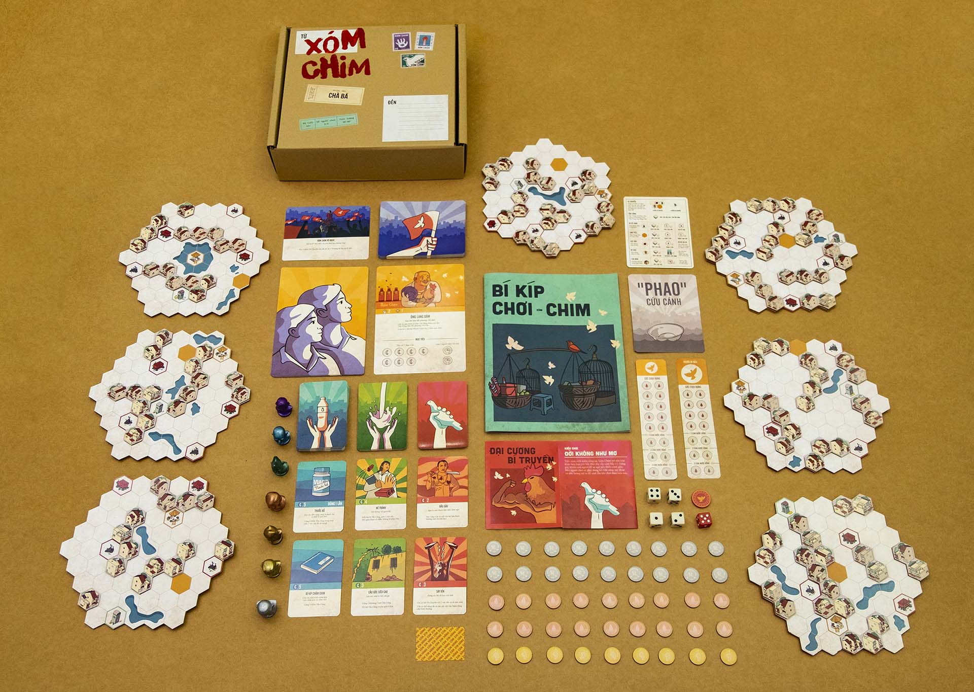 Hướng dẫn cách chơi board game Xóm Chim chi tiết nhất