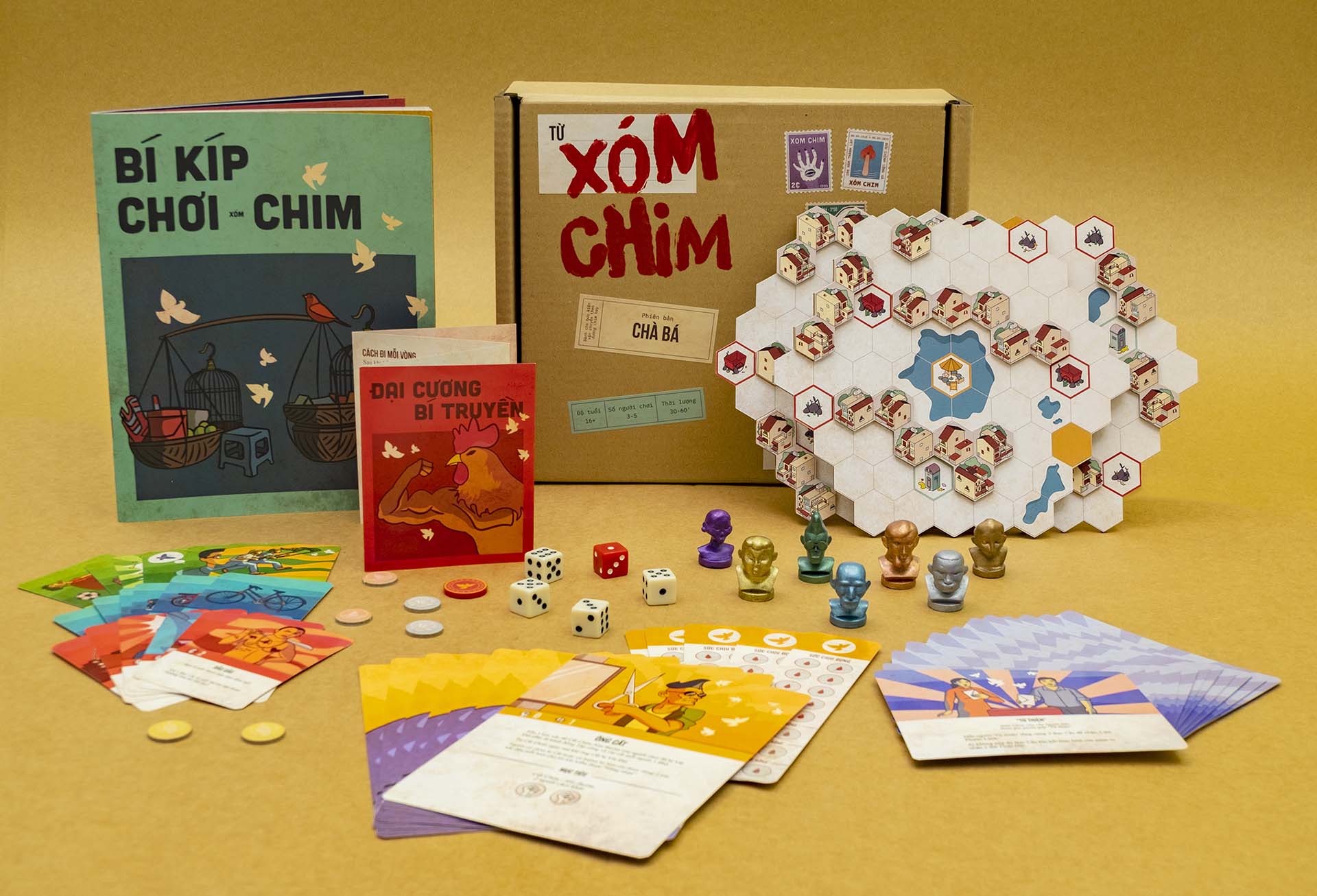 Hướng dẫn cách chơi board game Xóm Chim chi tiết nhất