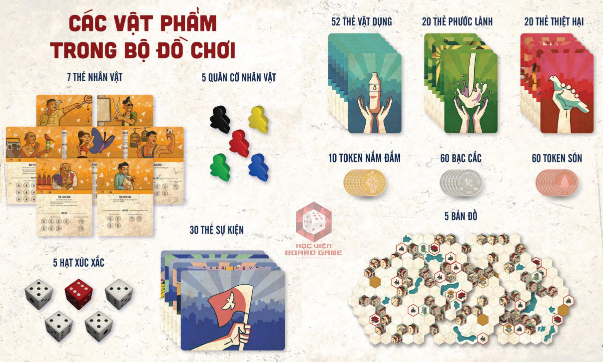 Hướng dẫn cách chơi board game Xóm Chim chi tiết nhất