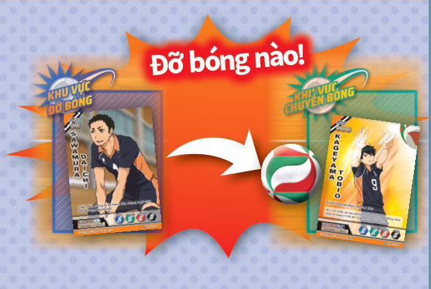 Hướng dẫn cách chơi boardgame Haikyu Volleyball Card Game